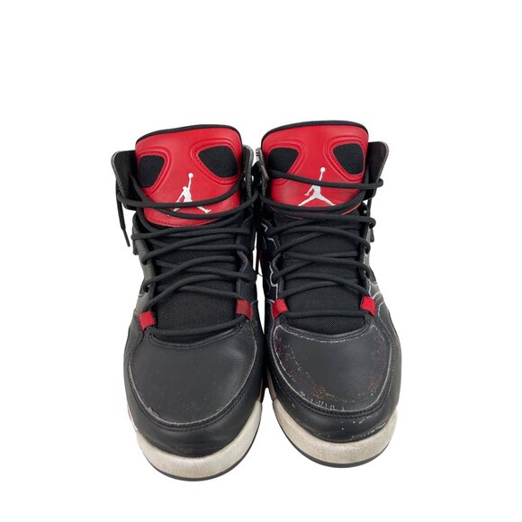 Jordan Flight Club 91 Bred DC7329-006 Red & Black Leather Mens Size 10.5 FLAW - Picture 4 of 16